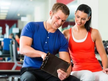 Work experience as a fitness trainer